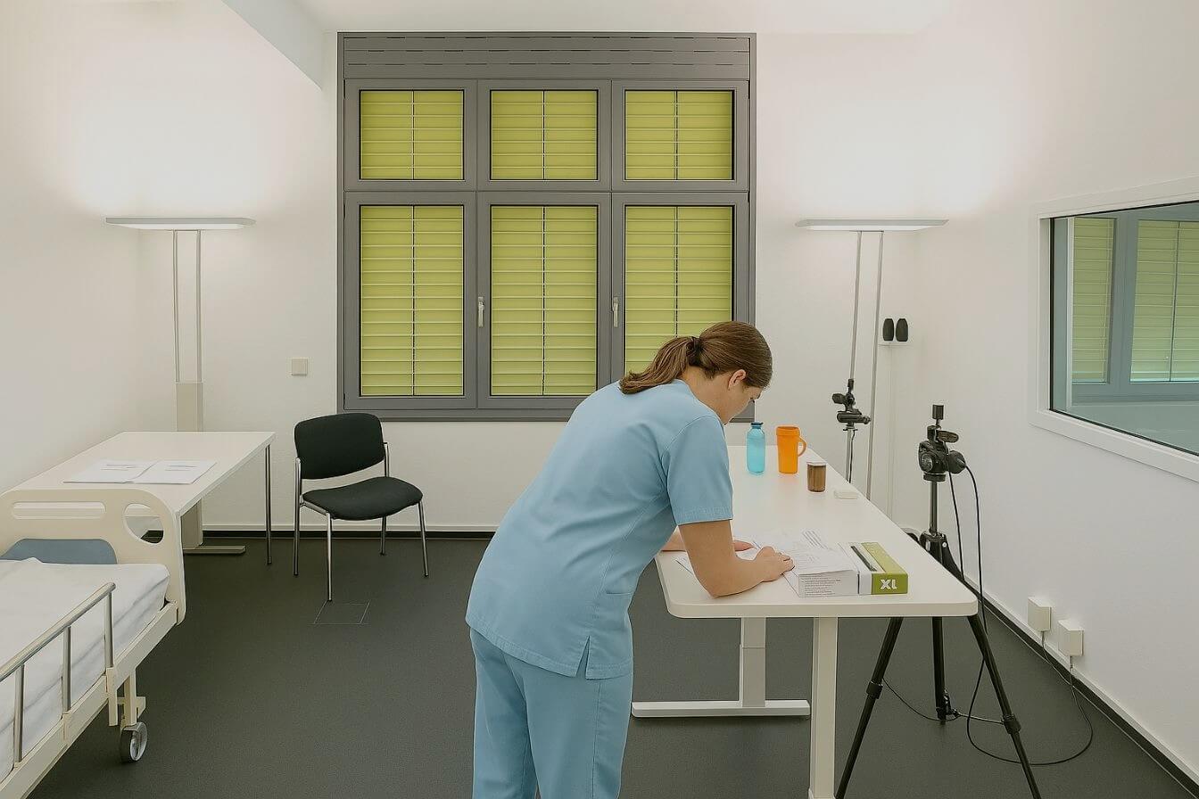 V‑OVS® next - Formative Usability Evaluation 2 Formative Evaluation Usability-Test-Setup Lab